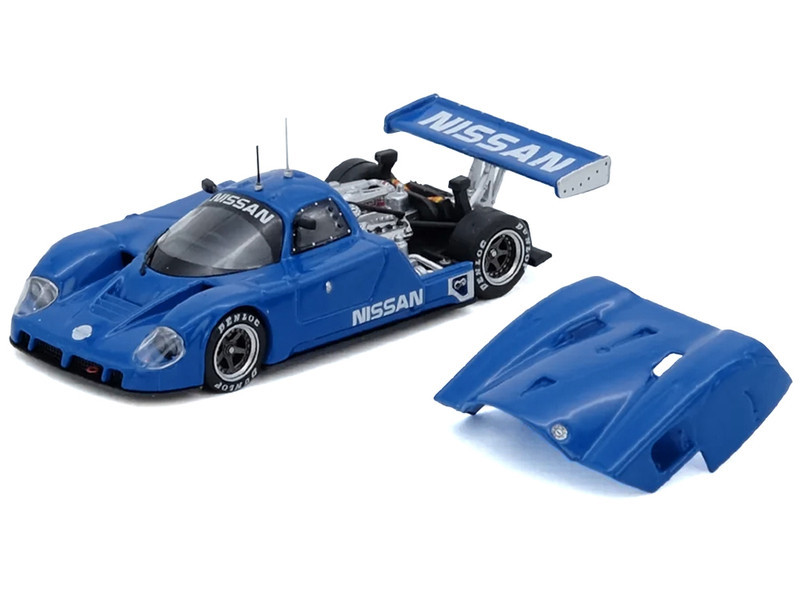 1/64 Inno Nissan R89C (Blue) Diecast Car Model - LIVECARMODEL.com