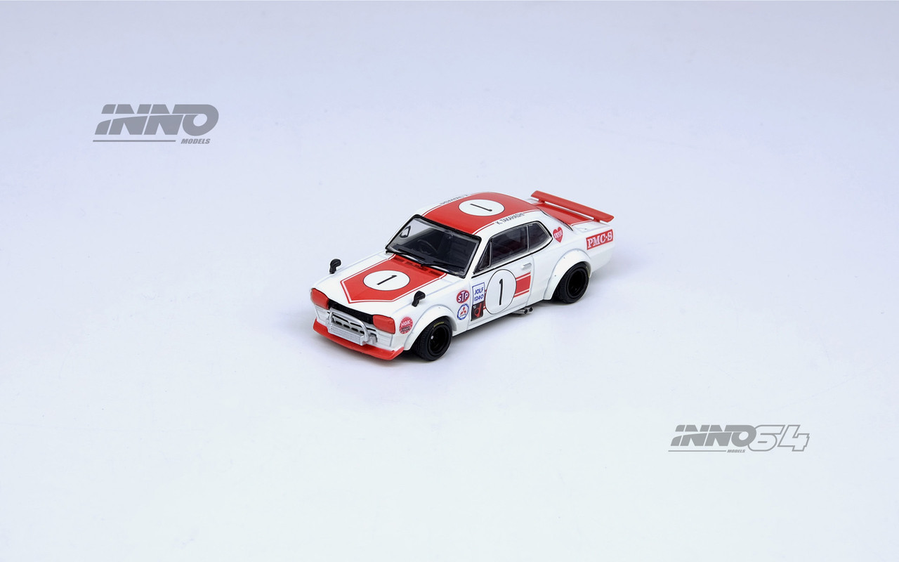 1/64 Inno 1971 Nissan Skyline 2000 GT-R KPGC10 #1 Takahashi