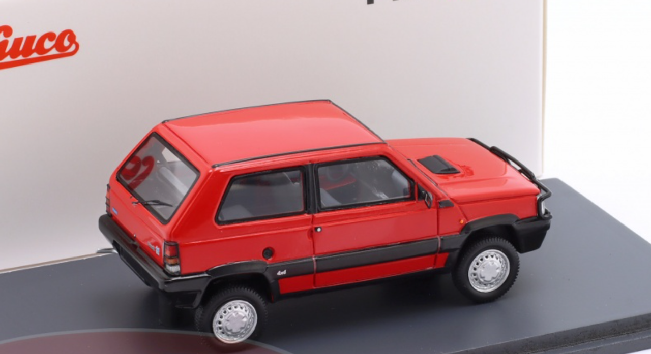 1/43 Schuco 1989 Fiat Panda 4x4 (Red) Car Model
