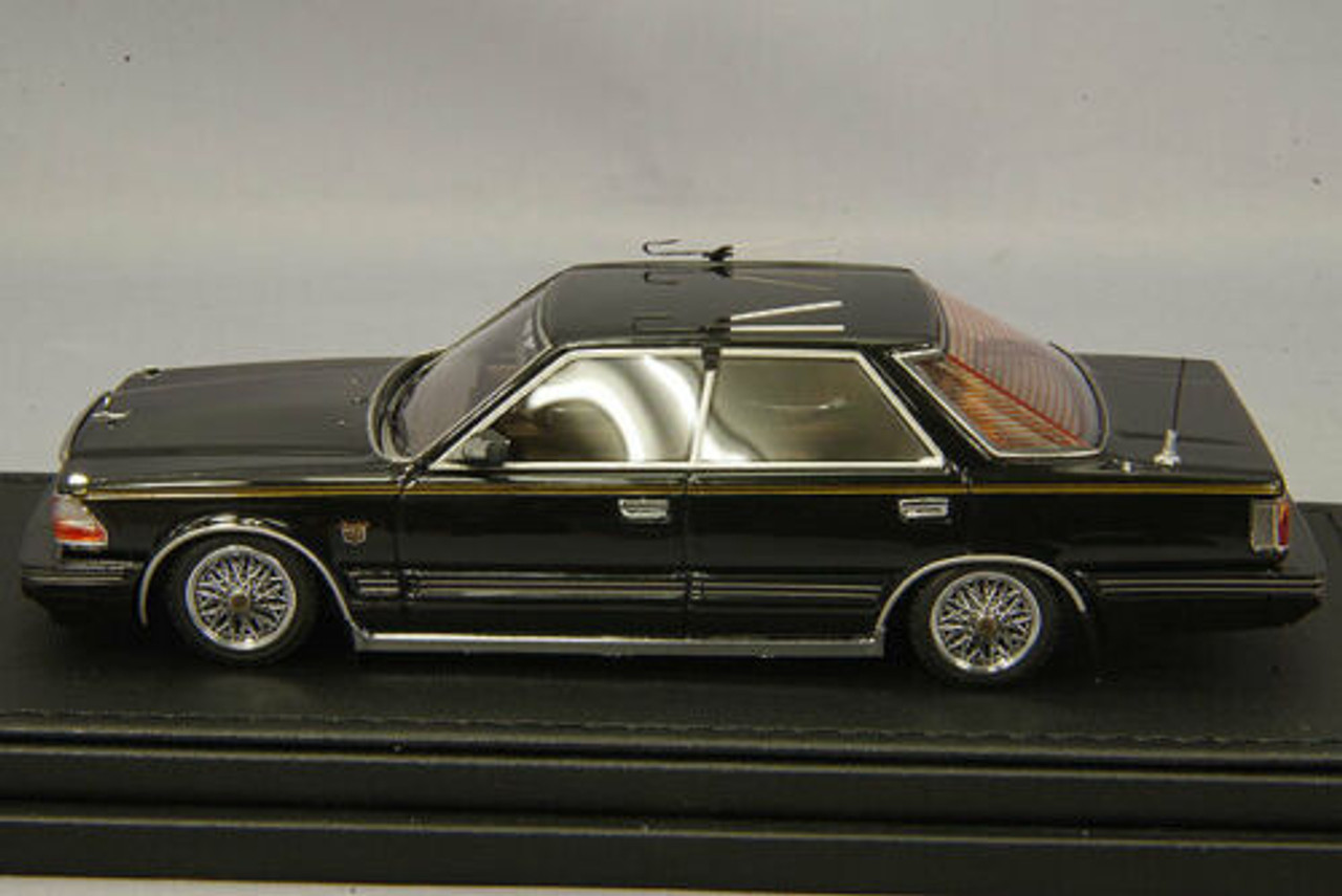 1/43 IG Ignition Model Nissan Gloria (Y30) 4 Door Hardtop Brougham VIP (Black) Car Model IG1306