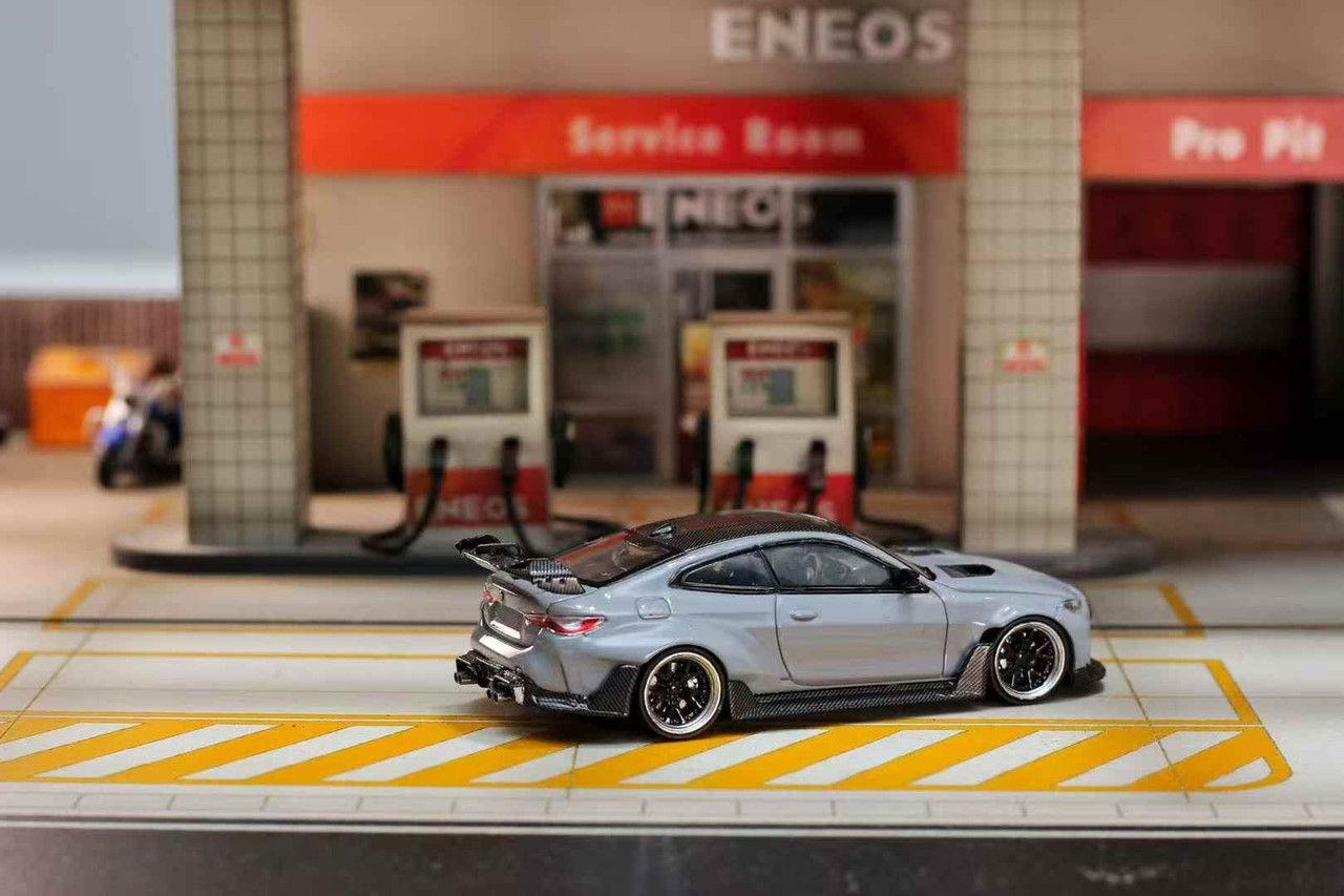 1/64 SW BMW M4 G82 Adro Body Kit Widebody (Brooklyn Grey) Diecast