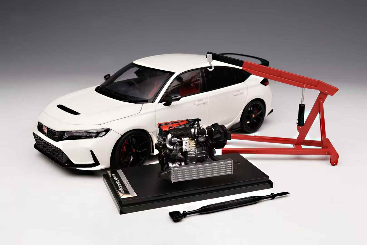 MOTOR HELIX 1/18 ホンダシビックtypeR(ホワイト) 1/18 Motorhelix Honda Civic Type-R (FL5) (Championship White