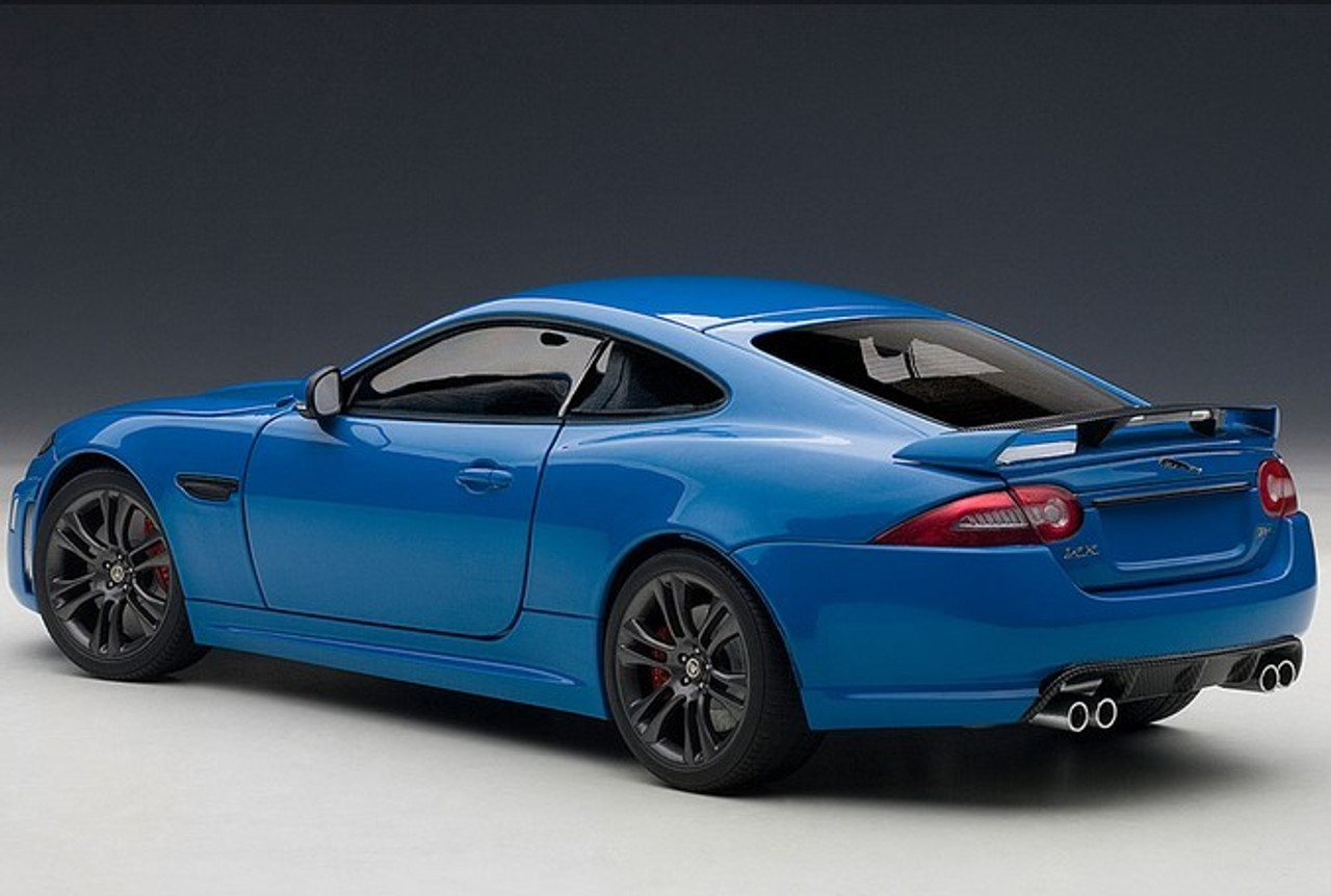 1/18 AUTOart Jaguar XKR-S (French Racing Blue) Diecast Car Model