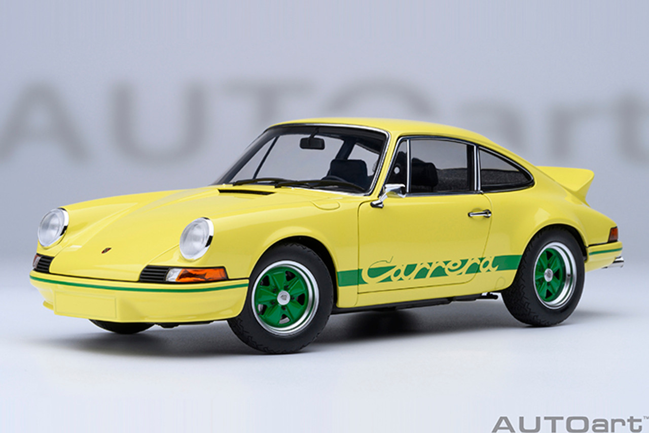 1/18 AUTOart Porsche 911 Carrera 2.7 RS (Light Yellow with