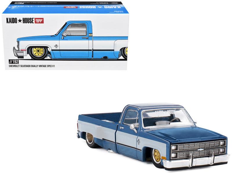 ミニカー KAIDO HOUSE Chevrolet Silverado Dually 1/64 Kaido House Chevrolet Silverado Dually Vintage Spec V1 China