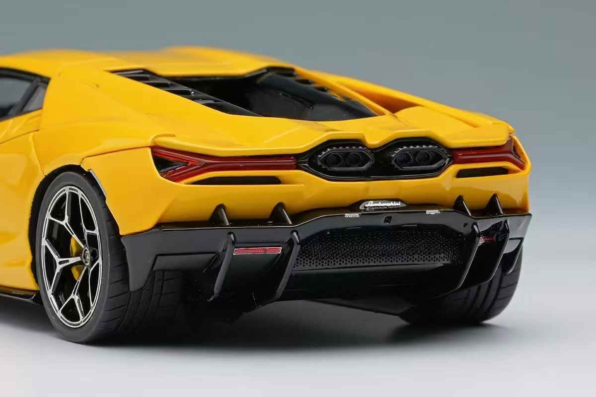 1/43 Makeup 2024 Lamborghini Revuelto (Giallo Auge Yellow) Car
