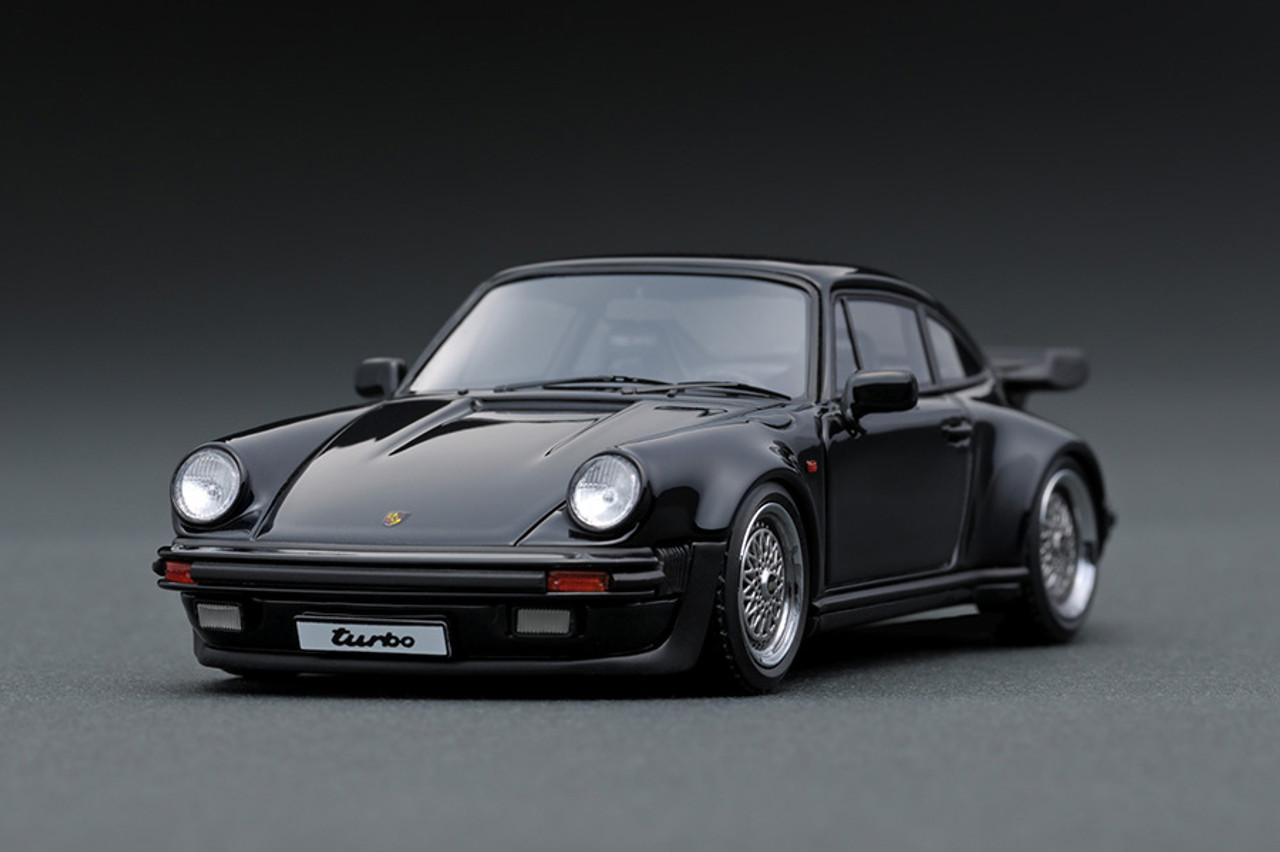 1/43 IG Ignition Model Porsche 911 (930) Turbo (Black) Car Model