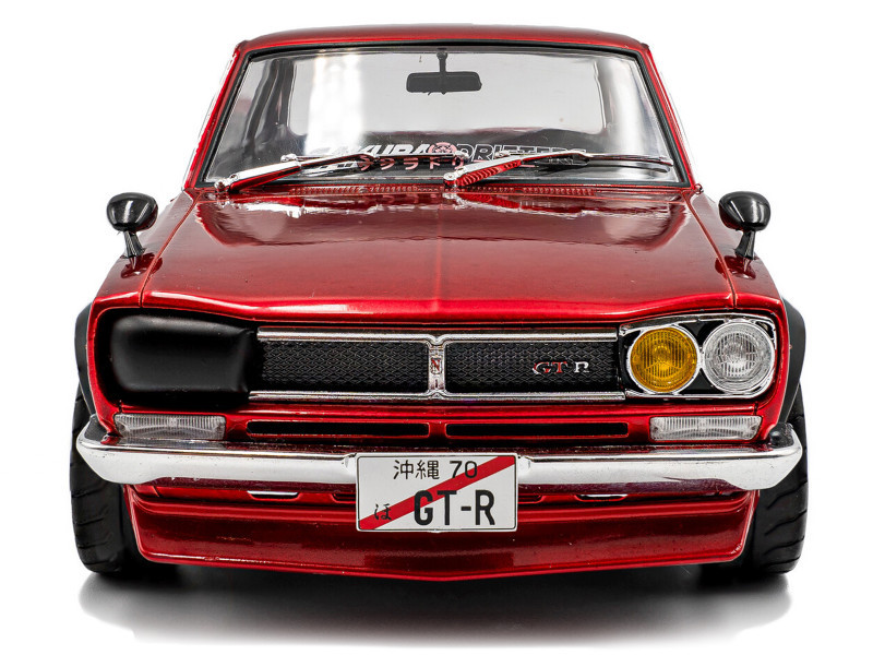 1/18 Solido 1970 Nissan Skyline C10 Hakosuka Solido Works (Red