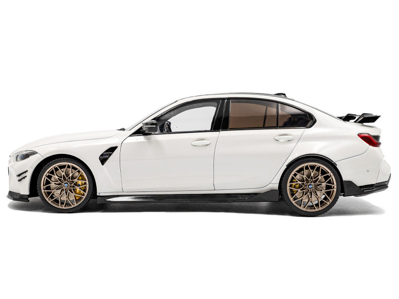 1/18 Solido 2024 BMW M3 G80 M Performance (White) Diecast Car Model