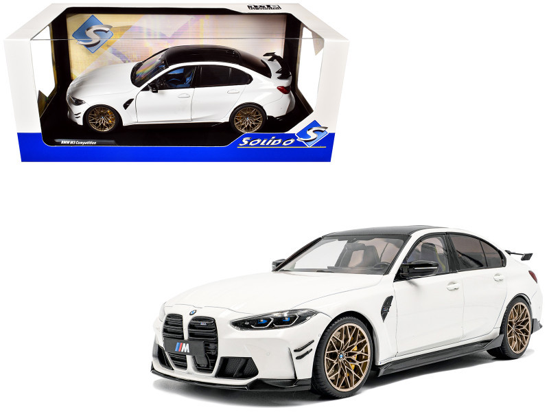 1/18 Solido 2024 BMW M3 G80 M Performance (White) Diecast Car