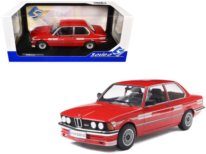 1/18 Solido 1980 BMW Alpina E21 C1 2.3 (Red) Diecast Car Model