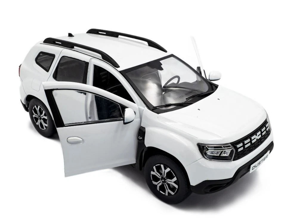 1/18 Solido 2024 Dacia Duster PH 2.5 (White) Diecast Car Model