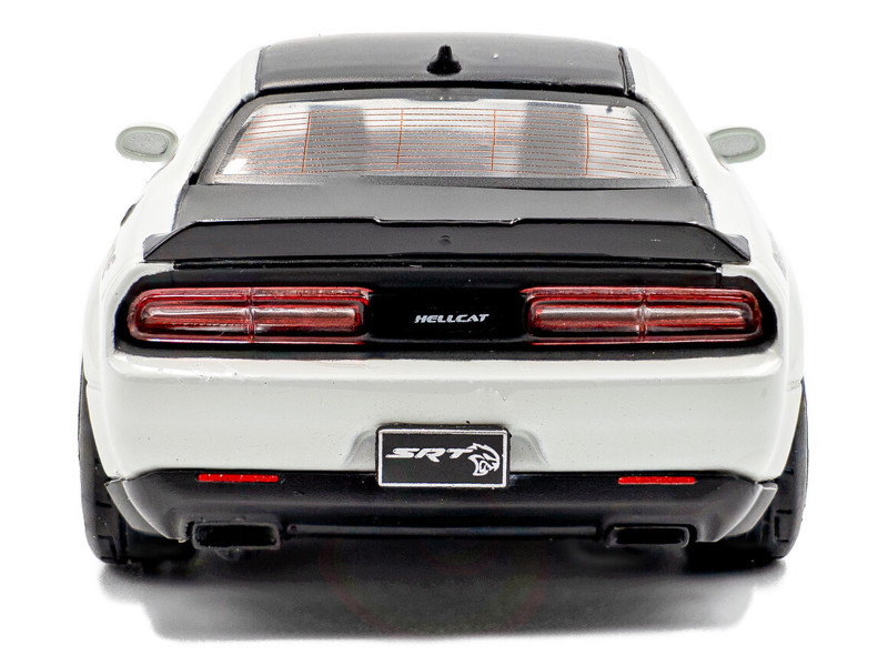 1/43 Solido 2020 Dodge Challenger SRT Hellcat Redeye Widebody Custom White Knuckle Diecast Car Model
