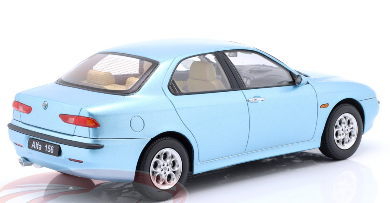 1/18 Triple9 1998 Alfa Romeo 156 (Light Blue Metallic) Diecast Car Model