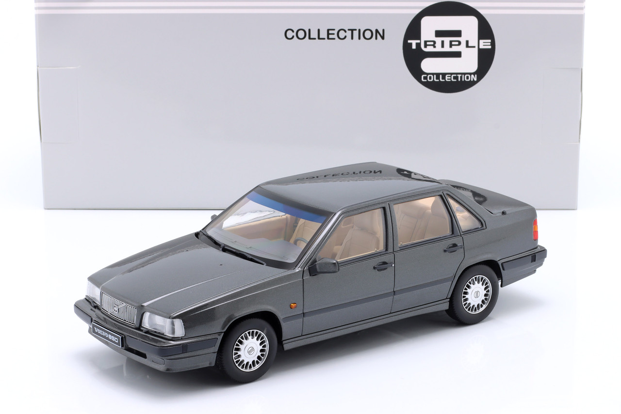 1/18 Triple9 1993 Volvo 850 (Dark Grey Metallic) Diecast Car Model
