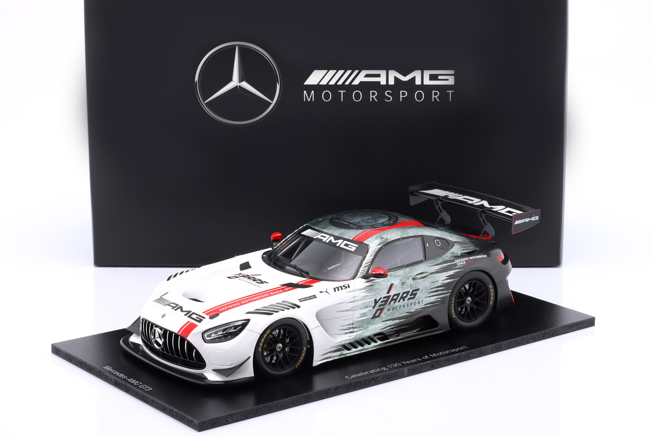 1/18 Dealer Edition Mercedes-Benz AMG GT3 130 Years Motorsport