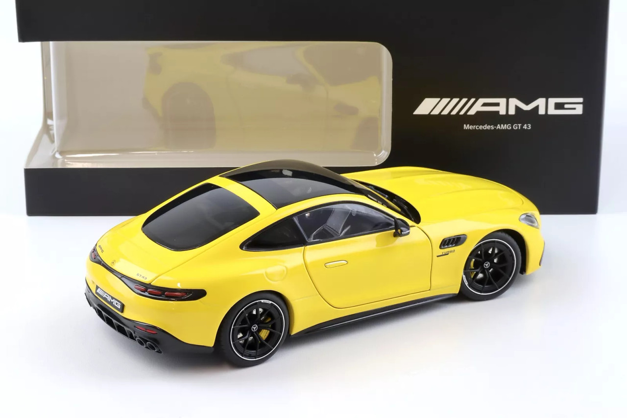 1/18 Dealer Edition Mercedes-Benz AMG GT43 (Sunny Yellow