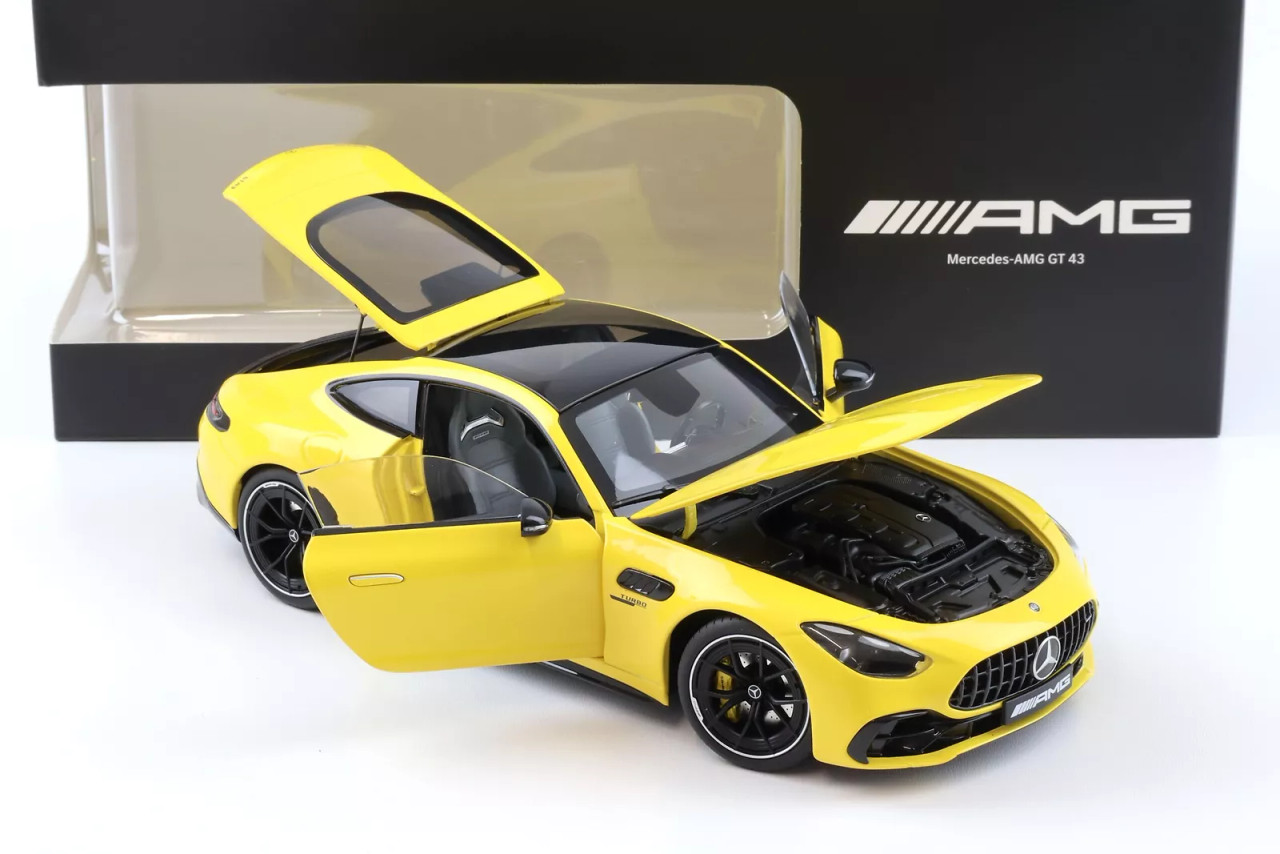 1/18 Dealer Edition Mercedes-Benz AMG GT43 (Sunny Yellow