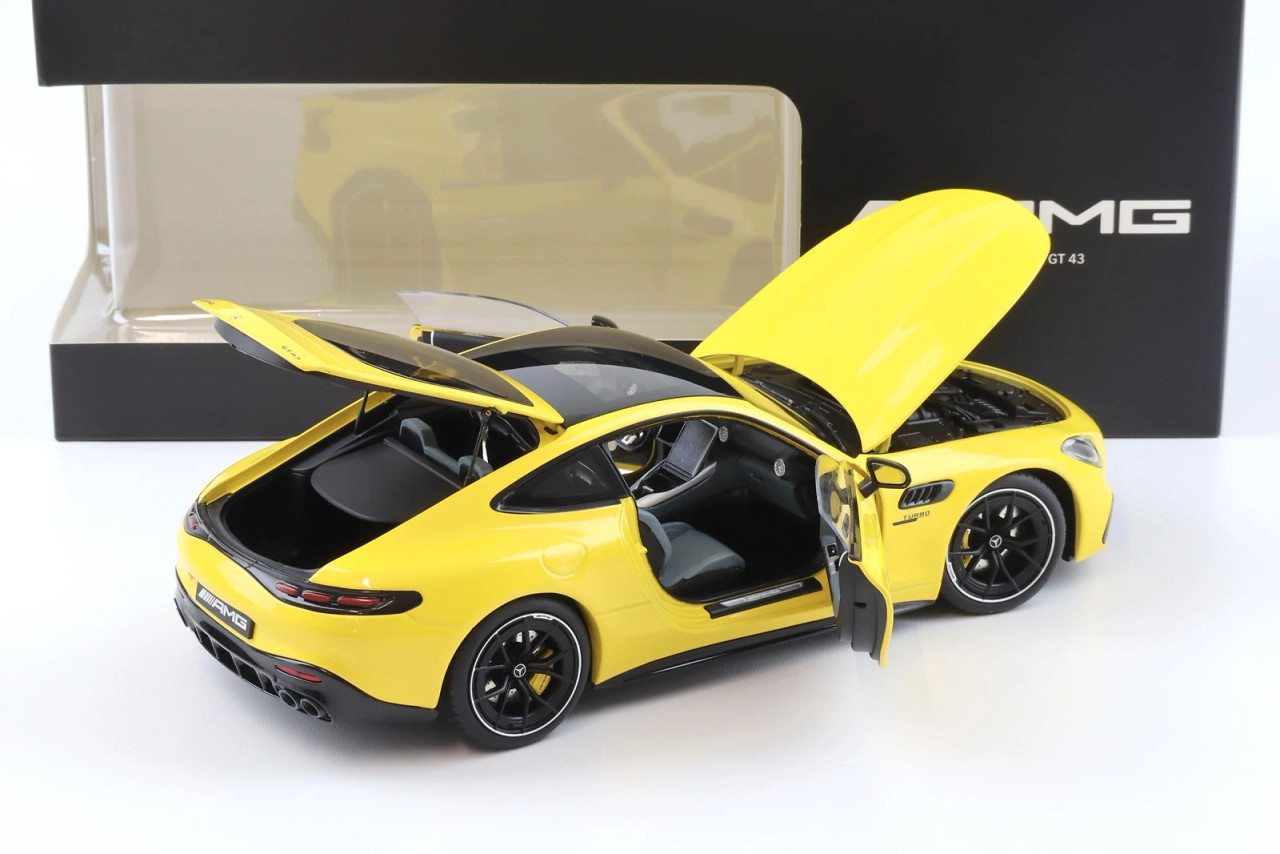 1/18 Dealer Edition Mercedes-Benz AMG GT43 (Sunny Yellow