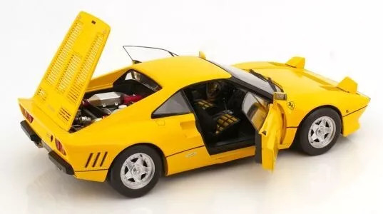 1/12 KK-Scale 1984 Ferrari 288 GTO (Yellow) Diecast Car Model