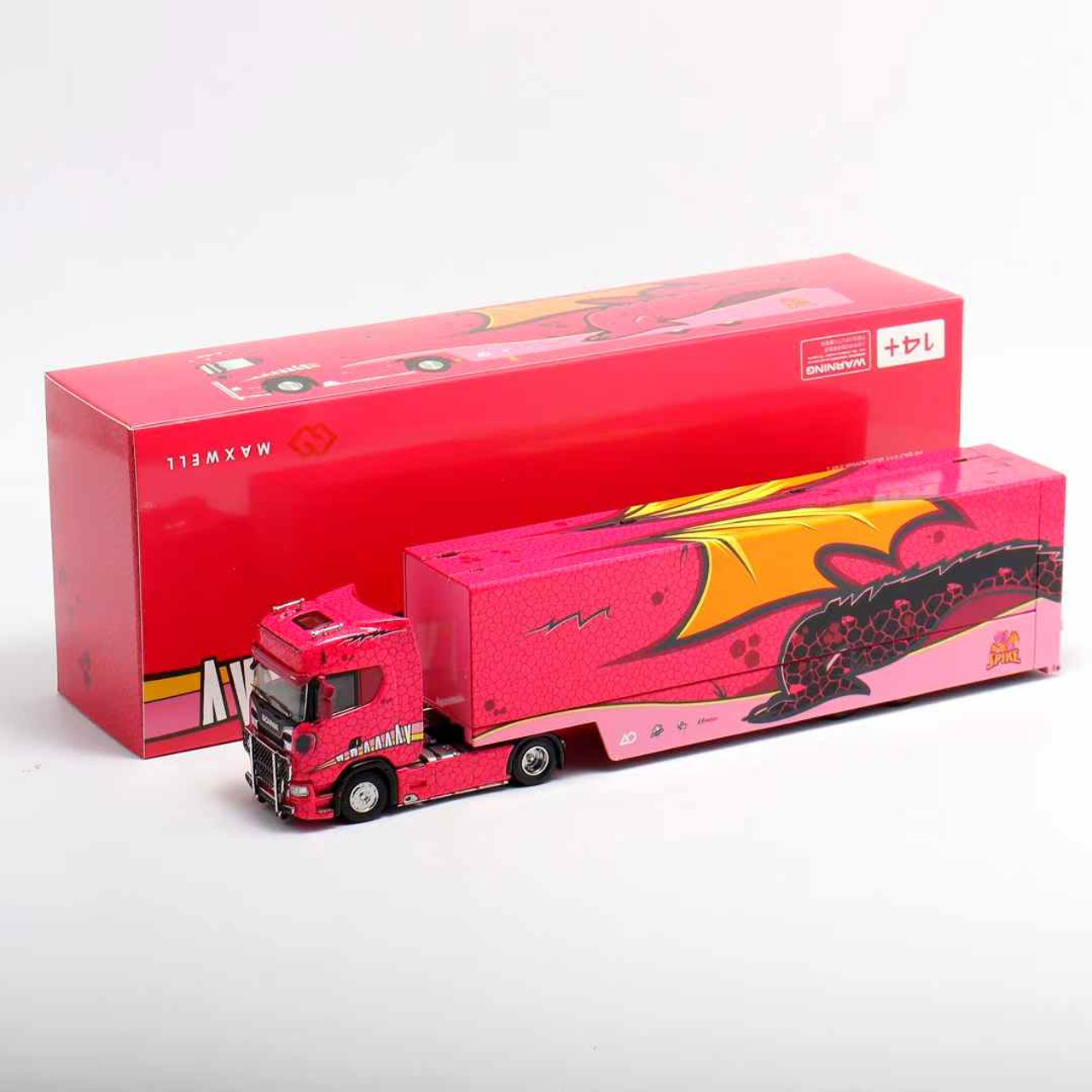 1/64 Kengfai & Maxwell Scania S730 V8 Double Level