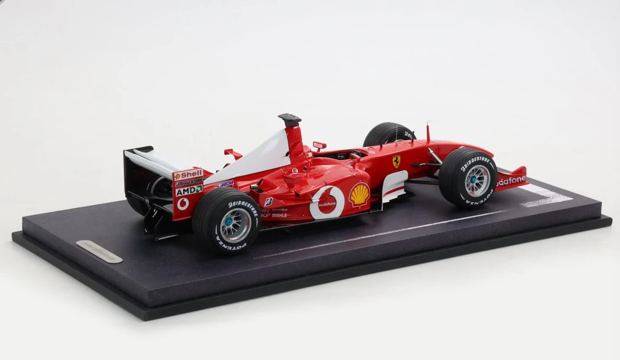 1/18 BBR 2002 Formula 1 Ferrari F2002 France GP Winner Michael