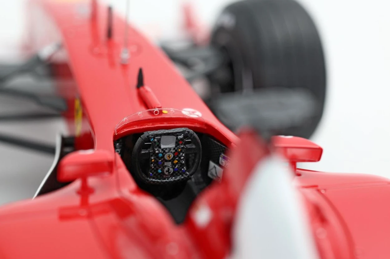 1/18 BBR 2002 Formula 1 Ferrari F2002 France GP Ruben Barrichello Car Model
