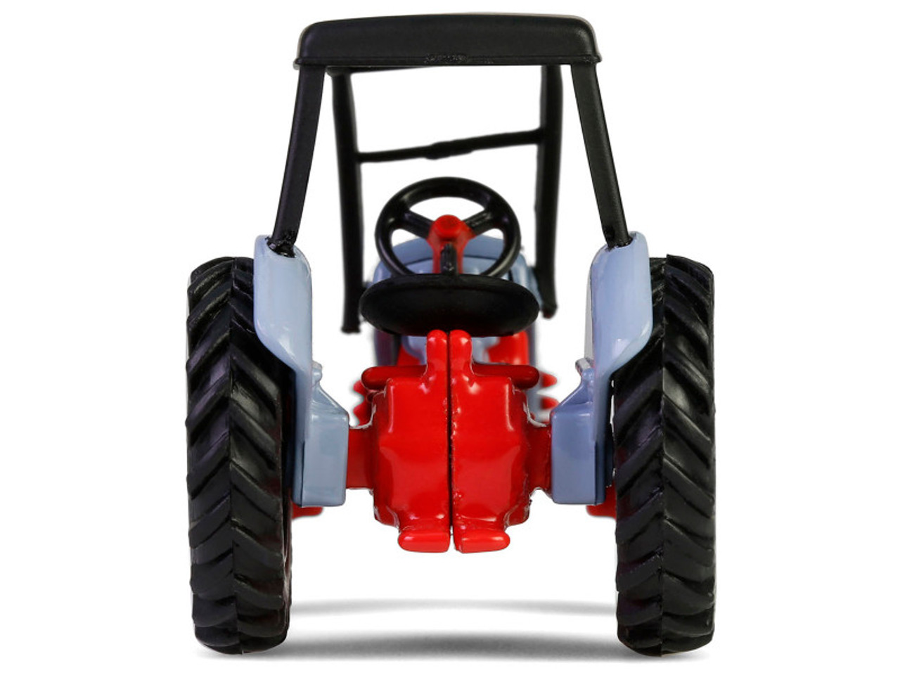 1952 Ford 8N Tractor Red and Gray with Black Canopy "Down on the Farm" Series 10 1/64 Diecast Model by Greenlight