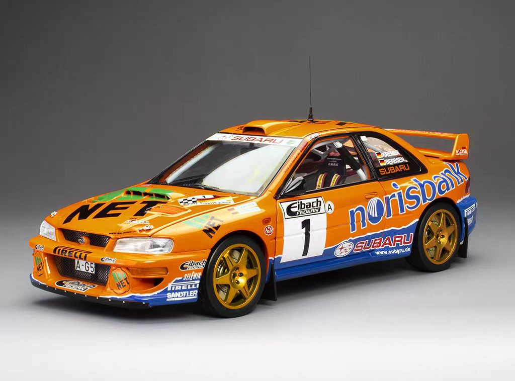 1/18 Sunstar 1999 Subaru Impreza S5 WRC '97 #1 A.Kremer, F.Berßen