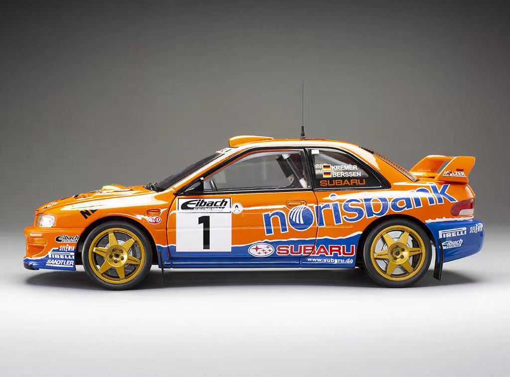1/18 Sunstar 1999 Subaru Impreza S5 WRC '97 #1 A.Kremer, F.Berßen