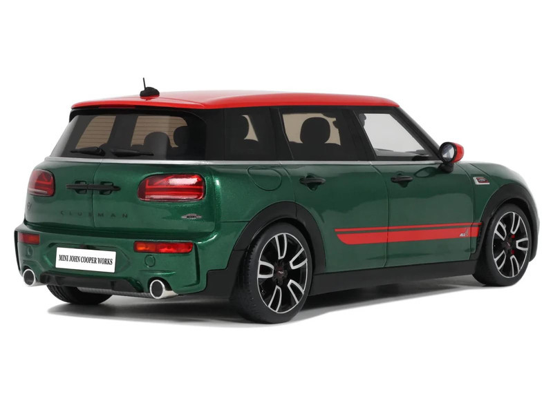 1/18 OTTO 2021 Mini Clubman F54 JCW (British Green) Car Model