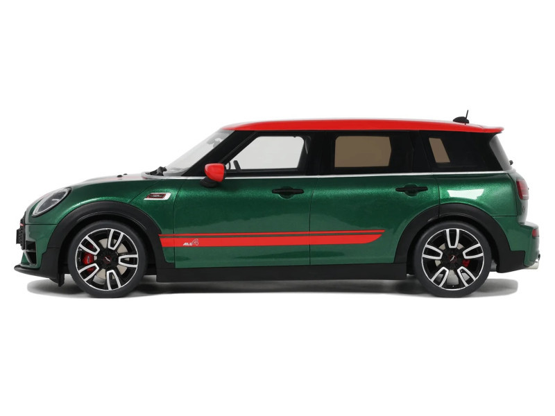 20枚 N 1/18 OTTO 2021 Mini Clubman F54 JCW (British Green) Car Model