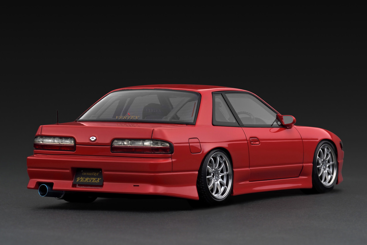 1/18 Ignition Model Nissan VERTEX S13 Silvia (Red) Car Model