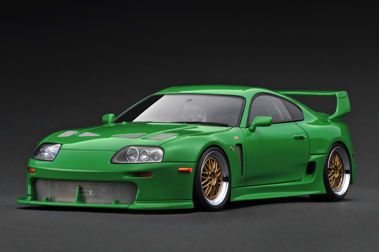 1/18 Ignition Model Toyota Supra (A80) TRD 3000GT (Green) Car