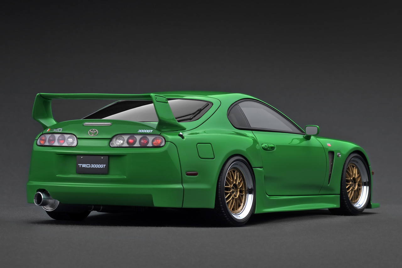 1/18 Ignition Model Toyota Supra (A80) TRD 3000GT (Green) Car