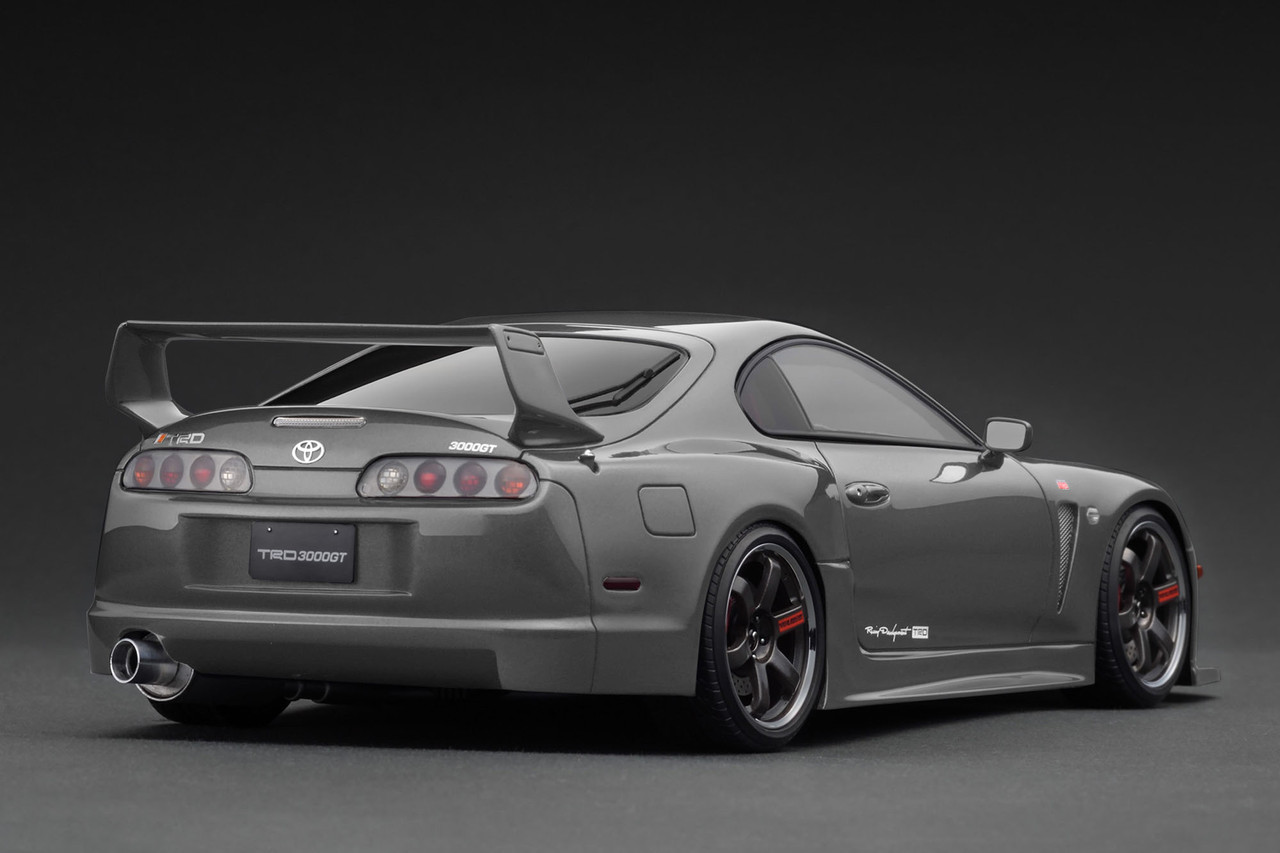 1/18 Ignition Model Toyota Supra (A80) TRD 3000GT (Gun Metallic