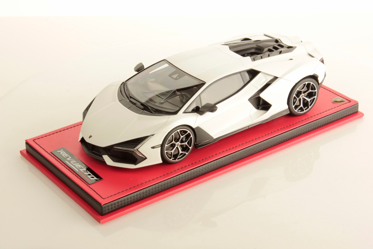 1/18 MR Collection Lamborghini Revuelto (Bianco Siderale Matt