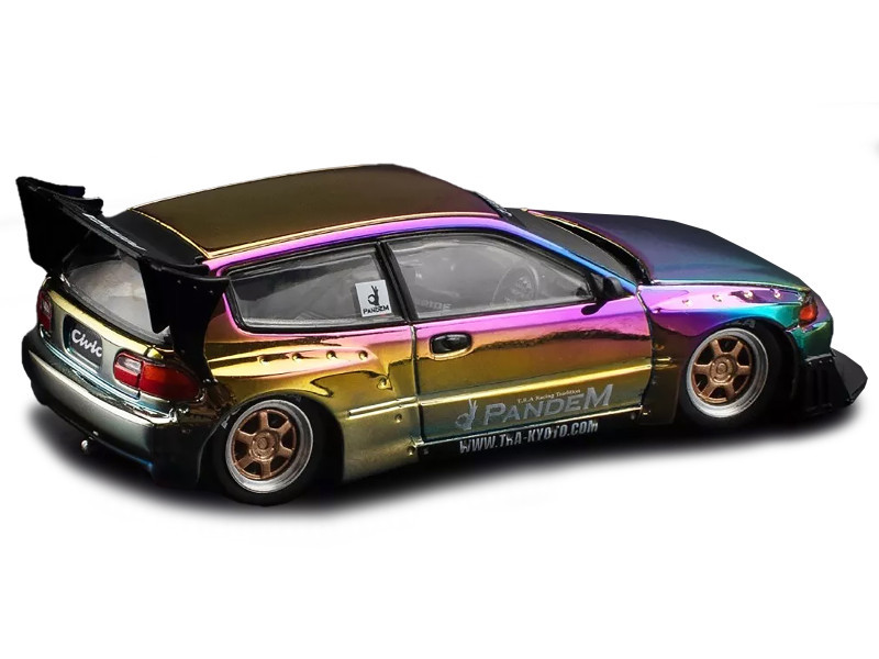 Pandem Civic EG6 RHD (Right Hand Drive) Magic Chrome 
