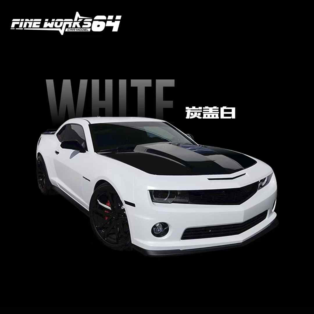1/64 Fine Works64 Chevrolet Camaro 5th Generation (White) Diecast