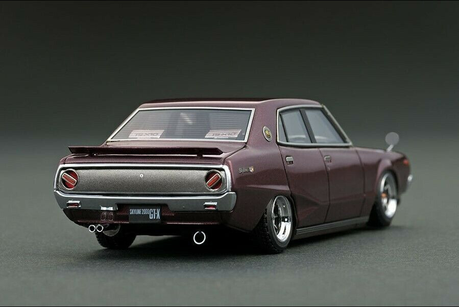 ミニカー ignition model HAYASHI RACING 2000GT 1/43 IG Ignition Model Nissan Skyline 2000 GT-X (GC110) (Purple