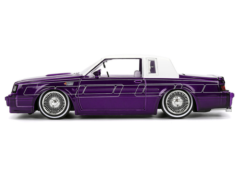 1987 Buick Grand National Candy Purple with Graphics and White Top