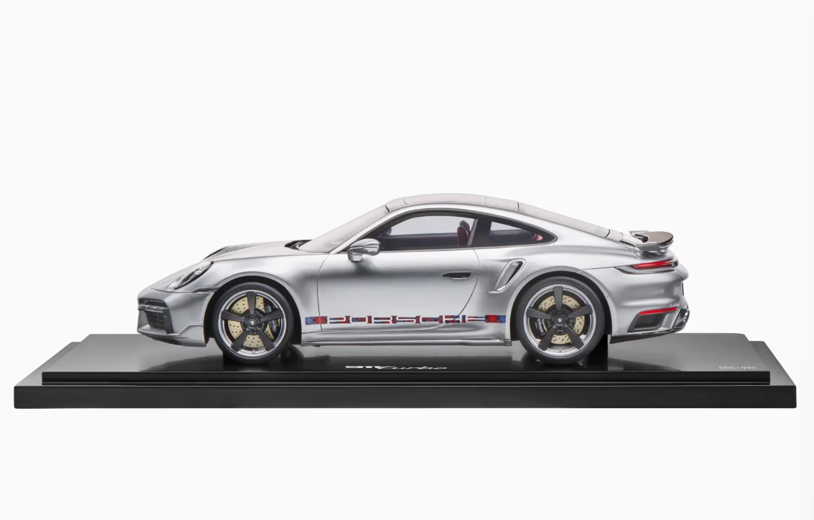 1/18 Dealer Edition Porsche 911 First Turbo Sonderwunsch Remastered (992) (Silver) Car Model