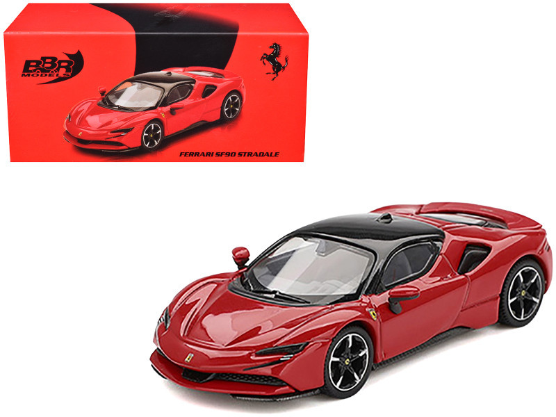 1/64 BBR Ferrari SF90 (Rosso Corsa Red) Car Model