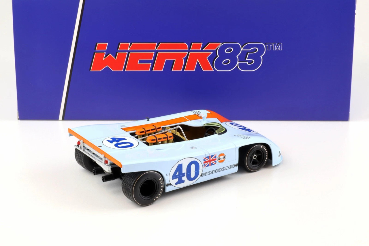 1/18 Werk83 1970 Porsche 908/03 Gulf #40 2nd Targa Florio J. W.