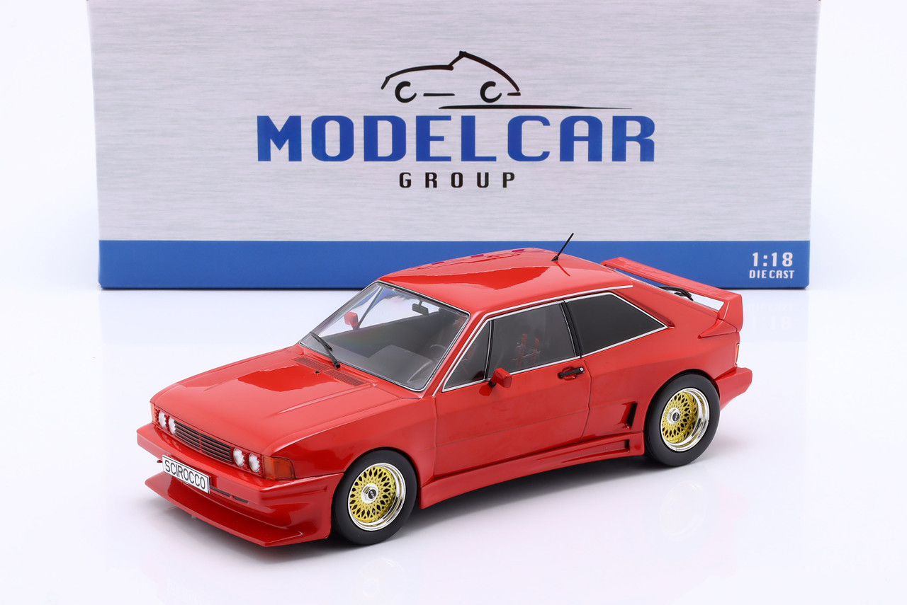 1/18 ModelCarGroup 1980 Volkswagen VW Scirocco Rieger GTO (Red