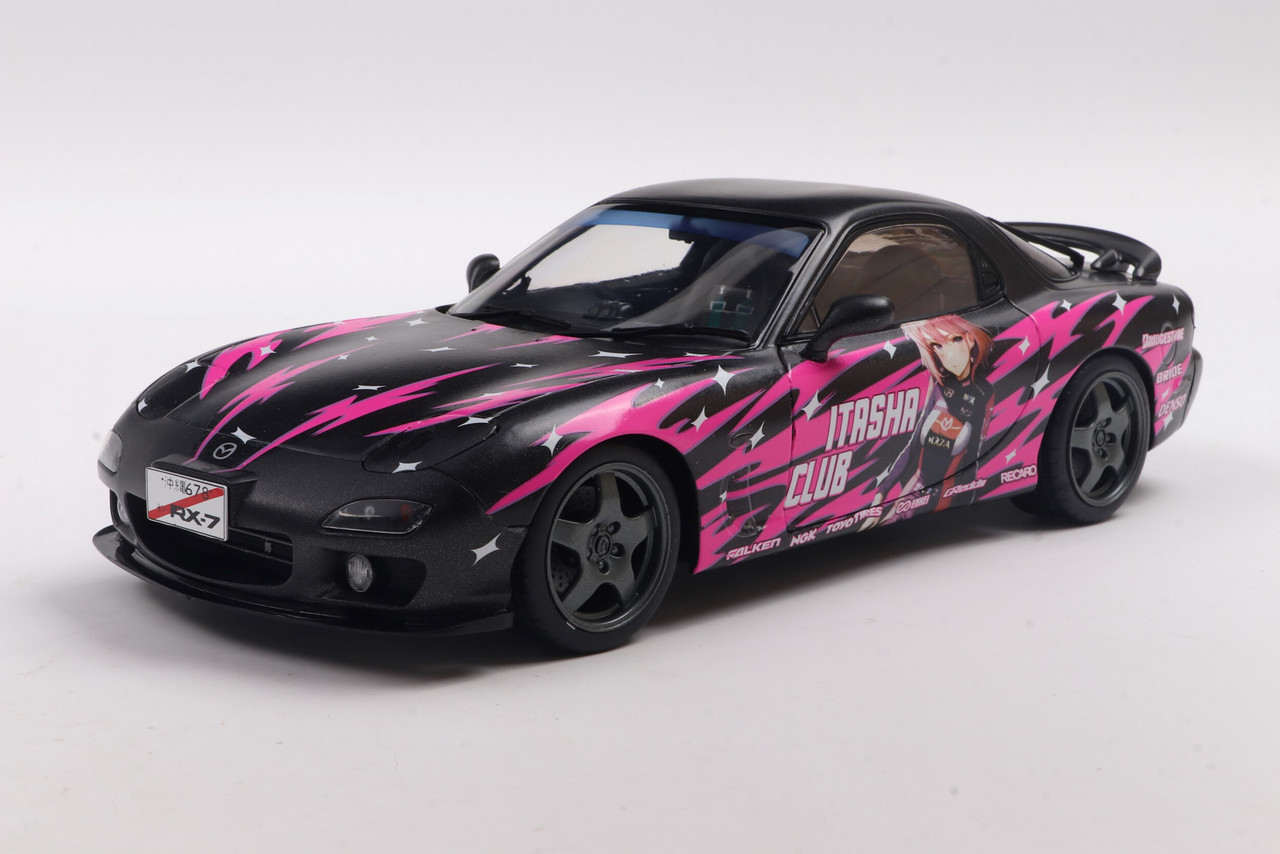 1/18 Solido 1999 Mazda RX-7 FD3RS Solido Works Itasha Club Pink