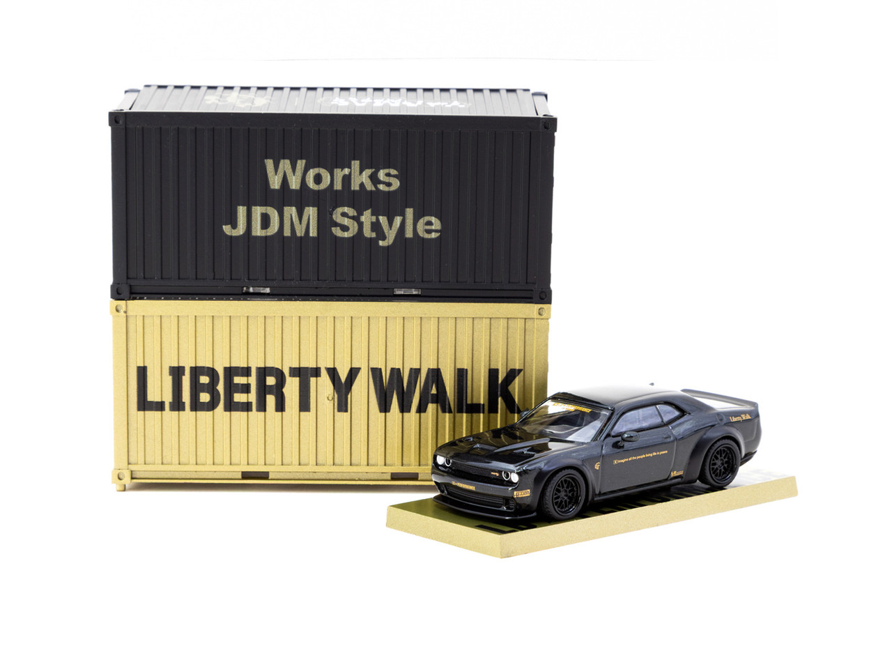 1/64 Tarmac Works LB-WORKS Dodge Challenger SRT Hellcat