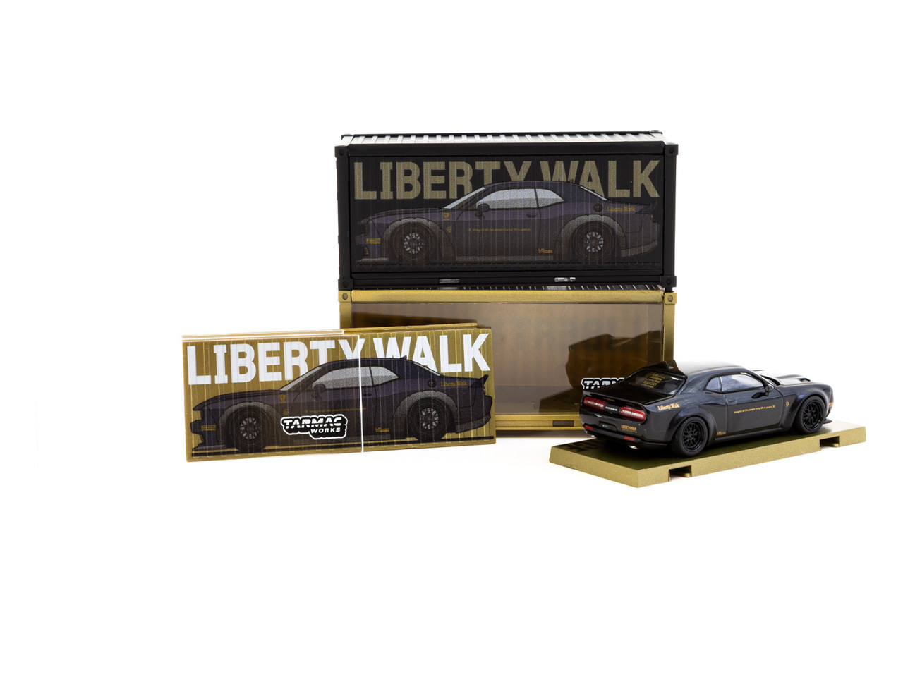 1/64 Tarmac Works LB-WORKS Dodge Challenger SRT Hellcat