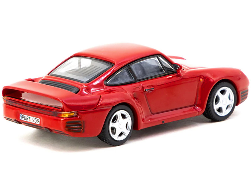 1/64 Tarmac Works Porsche 959 (Red) Diecast Car Model
