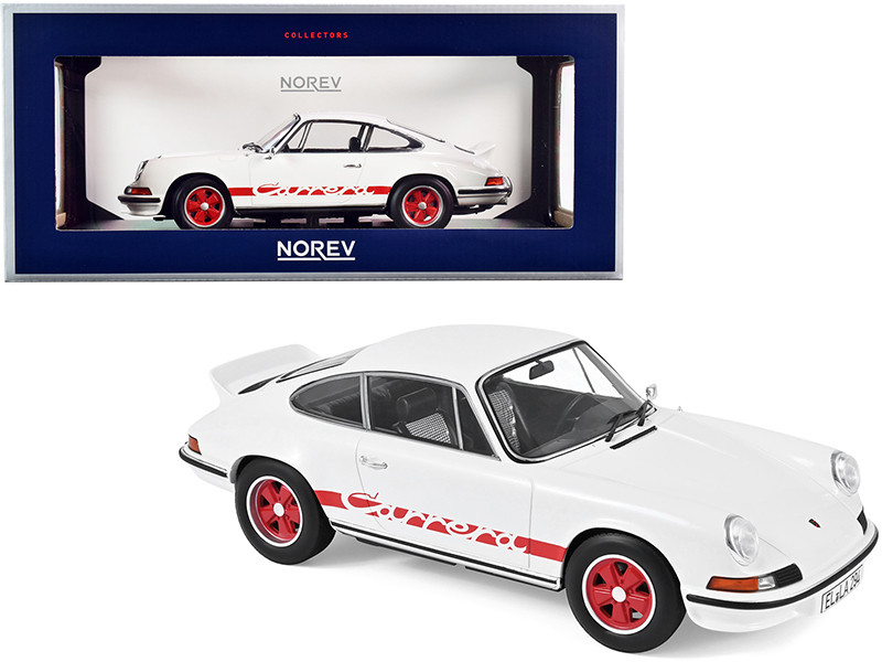 1/18 Norev Porsche 911 Carrera RS Touring (White) Diecast Car